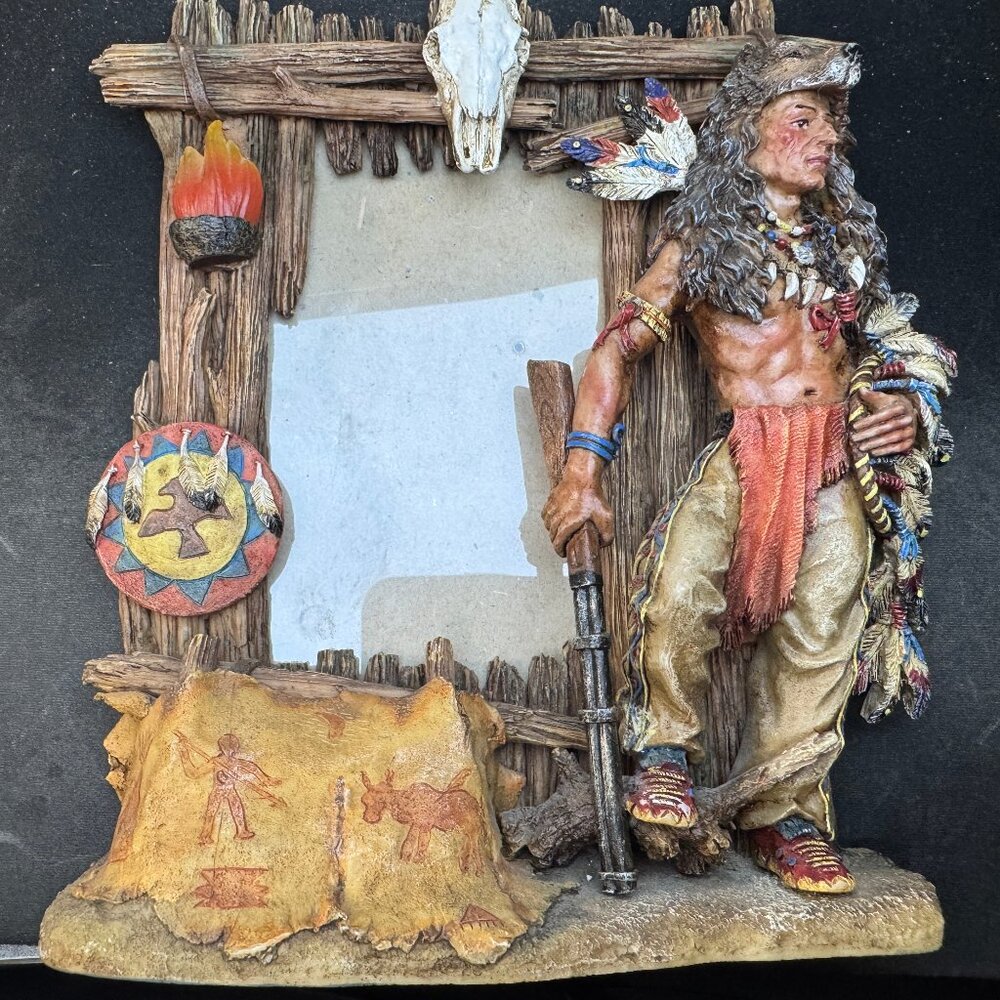 Hunter Indian Photo Frame